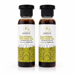 18 Herbs Hair Oil 100ml | Pack of 2