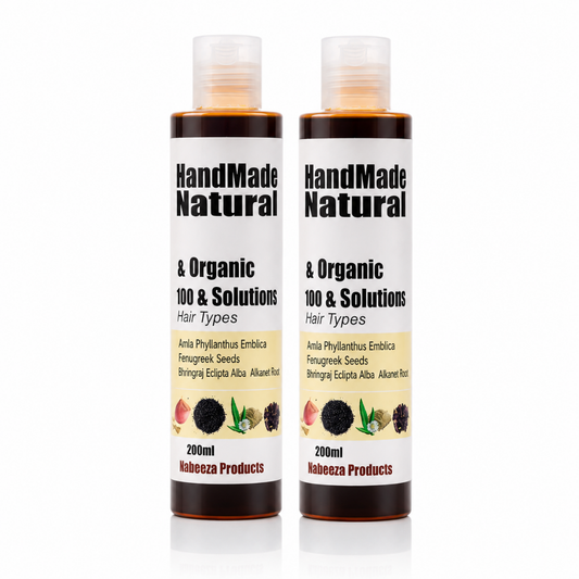 Hand Made Natural Shampoo 200ml | Pack of 2