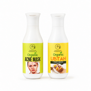 Acne mask with ubtan facewash | combo