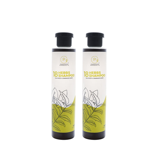 18 Herbs Hair Shampoo 200ml | Pack of 2
